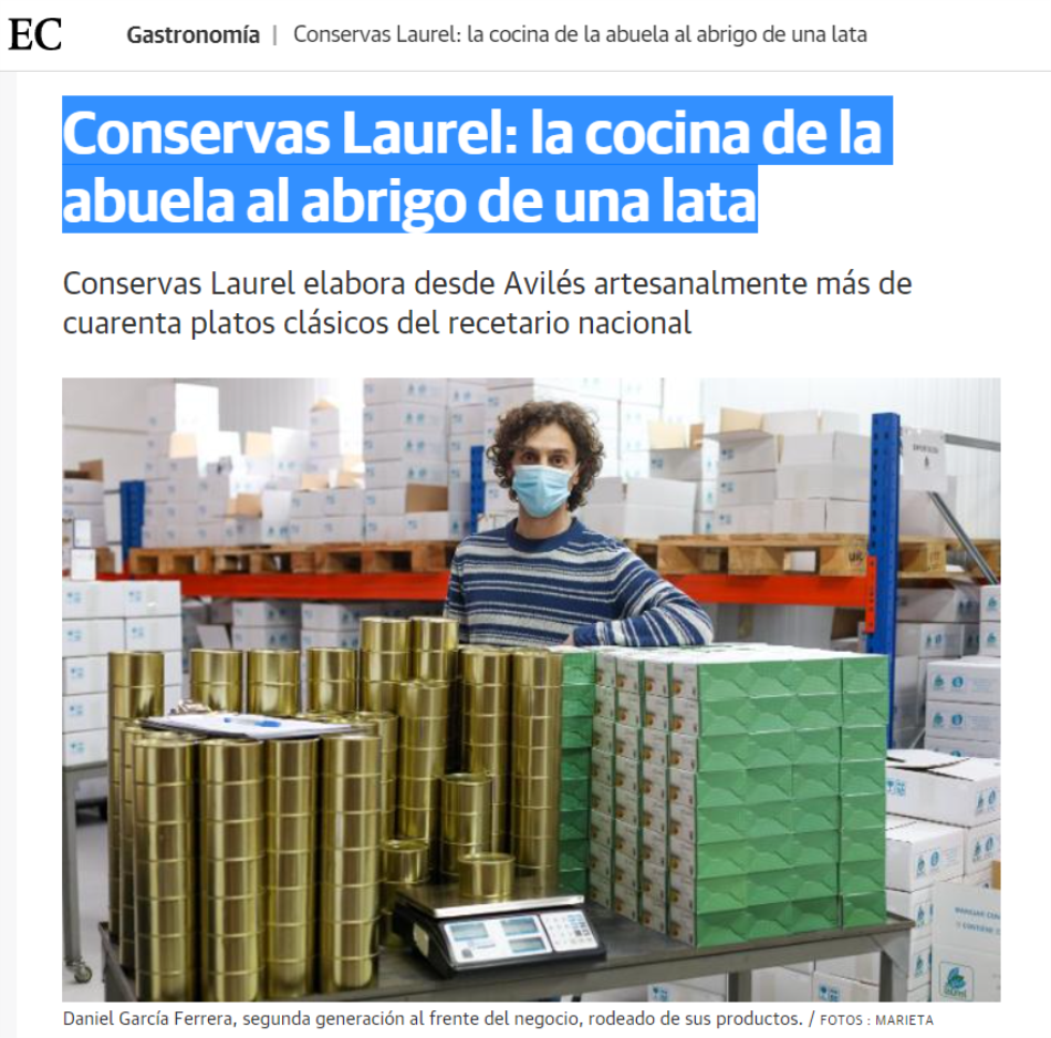 Conservas Laurel: la cocina de la abuela al abrigo de una lata