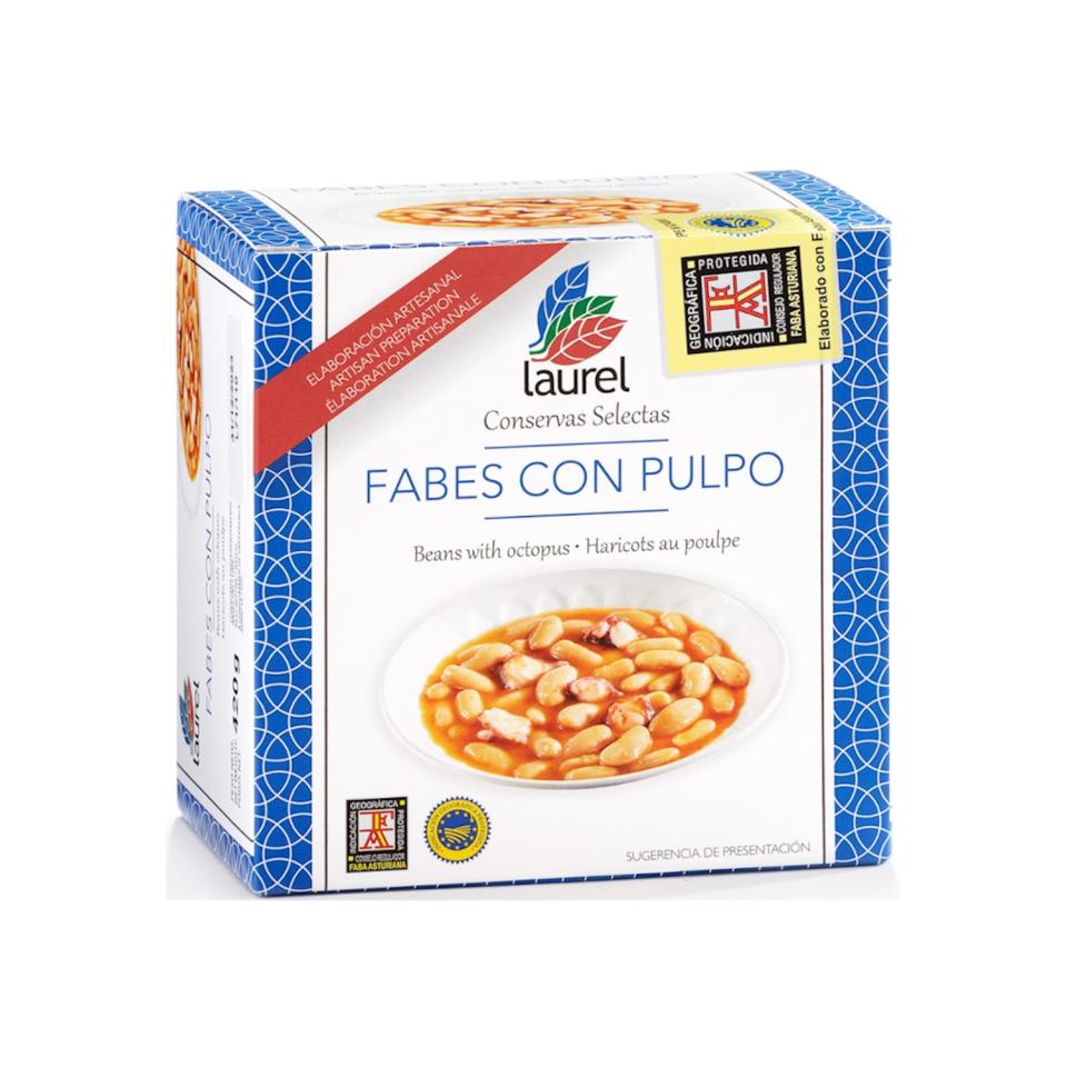 Imagen del producto Fabes con Pulpo