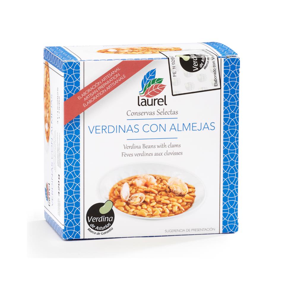 Imagen del producto Verdinas con Almejas
