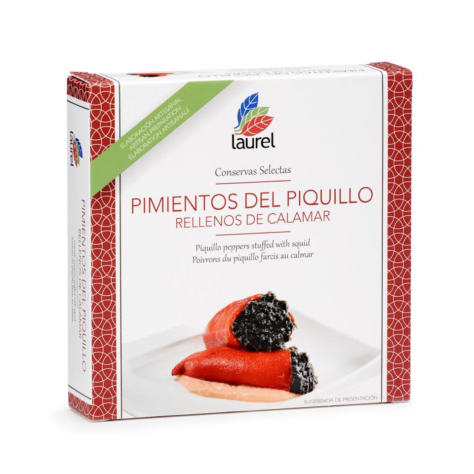 Imagen del producto Pimientos de Piquillo rellenos de Calamares