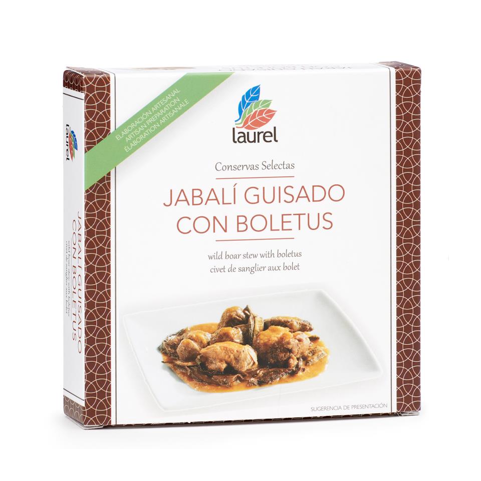 Imagen del producto Jabalí guisado con Boletus